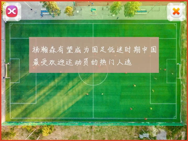 杨瀚森有望成为国足低迷时期中国最受欢迎运动员的热门人选